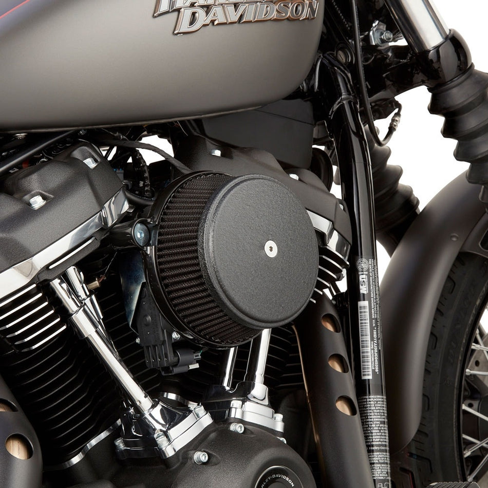 Arlen Ness 18-318 Big Sucker Stage 1 Air Cleaner Black Back Plate 17-18 Harley M8
