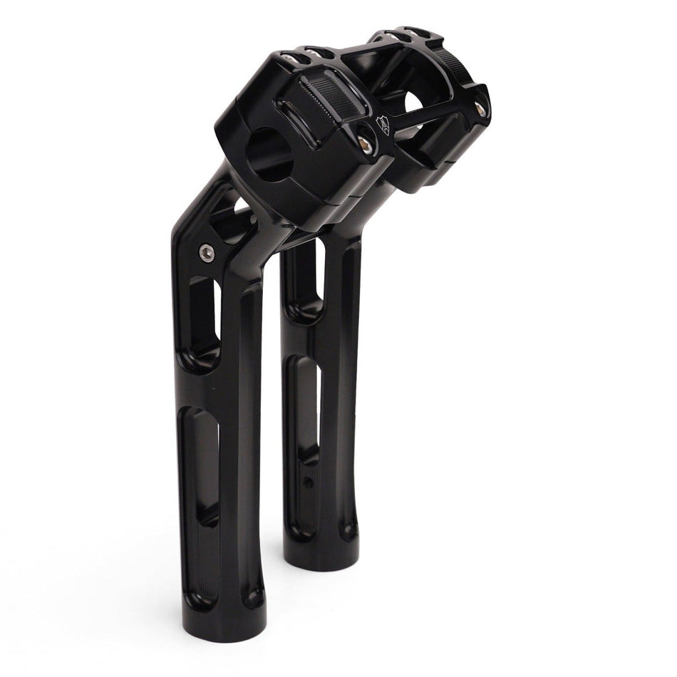 Arlen Ness Black Method Kickback 10" Risers for Harley 18- Softail