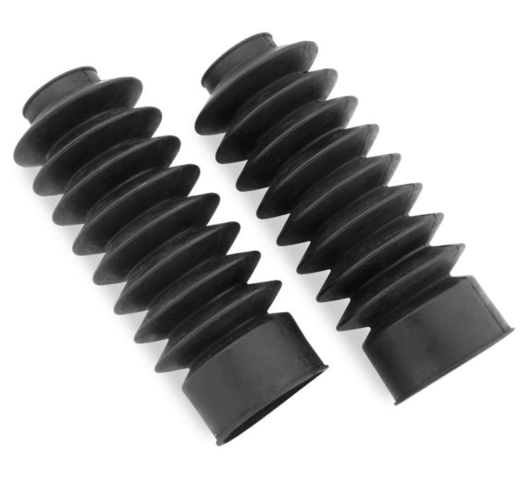 Biker's Choice 666766 Old School Black 41mm Extend Length 8.5" Fork Boots Harley