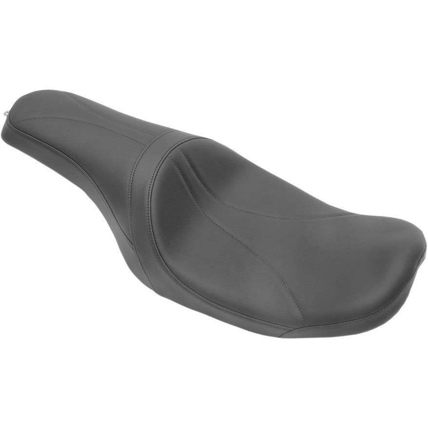 Drag Predator 2 up Mild Stitch Seat For Harley 10-15 FLH W/ Razor Back Stretched Tank | 0801-0974