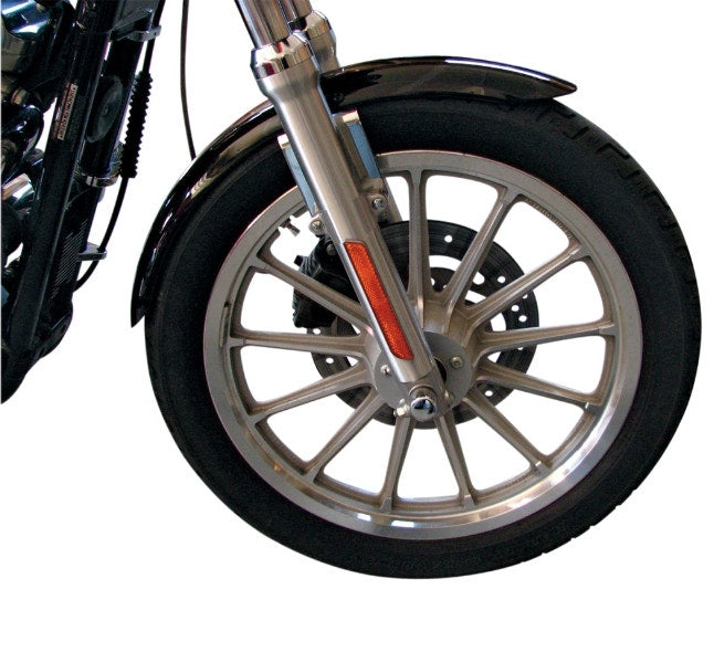 Raw Front Harley Sportster Dyna Glide FX FXR FXD w/ 18" 19" Wheel Narrow 86-20