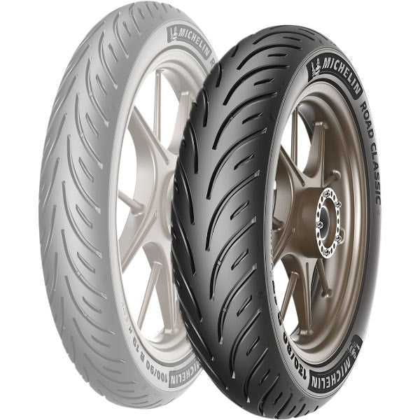 Michelin 28034 Road Classic 130/90B17 68V Rear Tire Bias BlackWall Tubeless