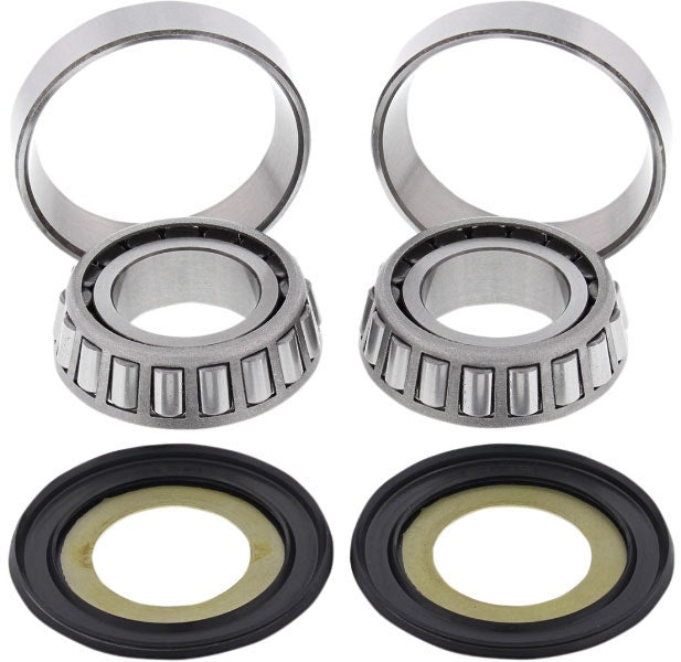Drag Neck Post Tapered Bearing Race Dust Seals Complete Kit Harley Touring 14-20