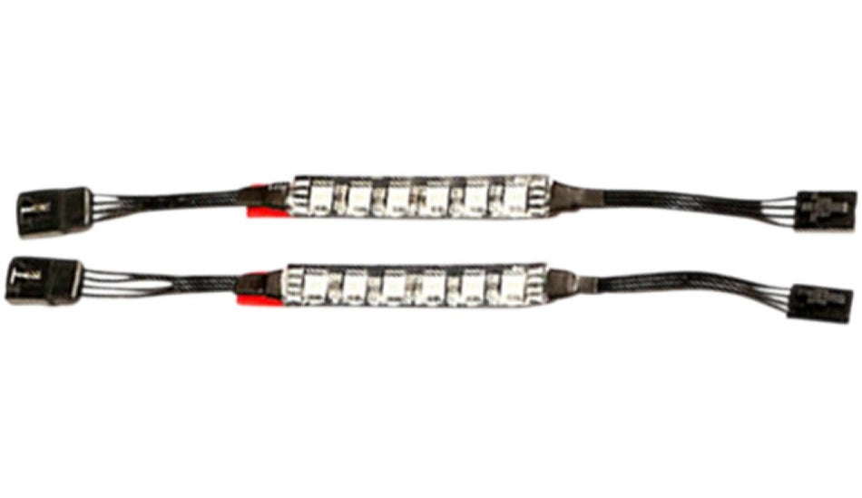 Ciro Shock & Awe 3.0 Engine Lighting 3" LED Flex Pods for Harley Models 12V