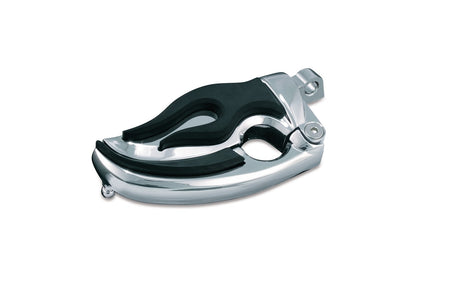 Kuryakyn 4411 Chrome Flamin' Switchblade Pegs w/ Male Mount Adapters Harley