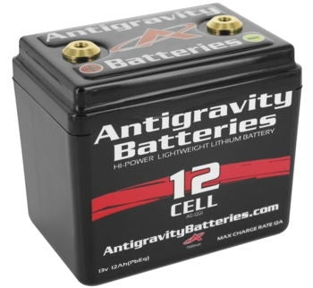 Antigravity Batteries 12 Cell Small Case Lithium-Ion Motorcycle Batteries AG-1201
