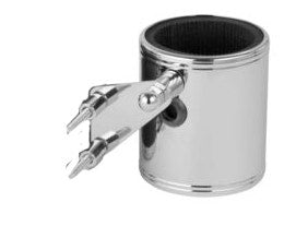 Kruzer Kaddy Kustom Kaddy Chrome Universal Cup Drink Holder UTV Boat