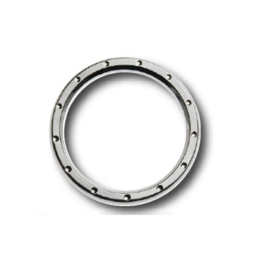 Chrome Dimpled Speedometer Covers Bezels Harley Touring FLHT/X 96-13