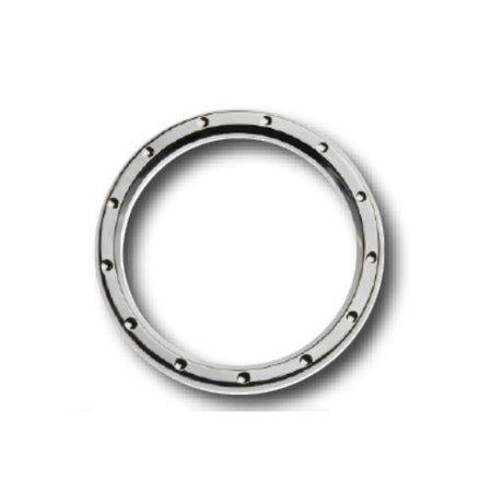 Chrome Dimpled Speedometer Covers Bezels Harley Touring FLHT/X 96-13