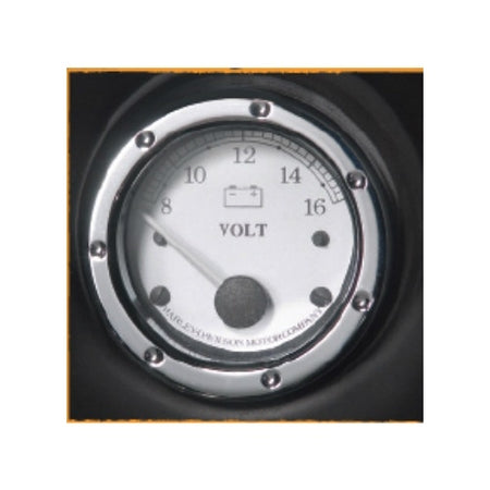 Chrome Dimpled Speedometer Covers Bezels Harley Touring FLHT/X 96-13