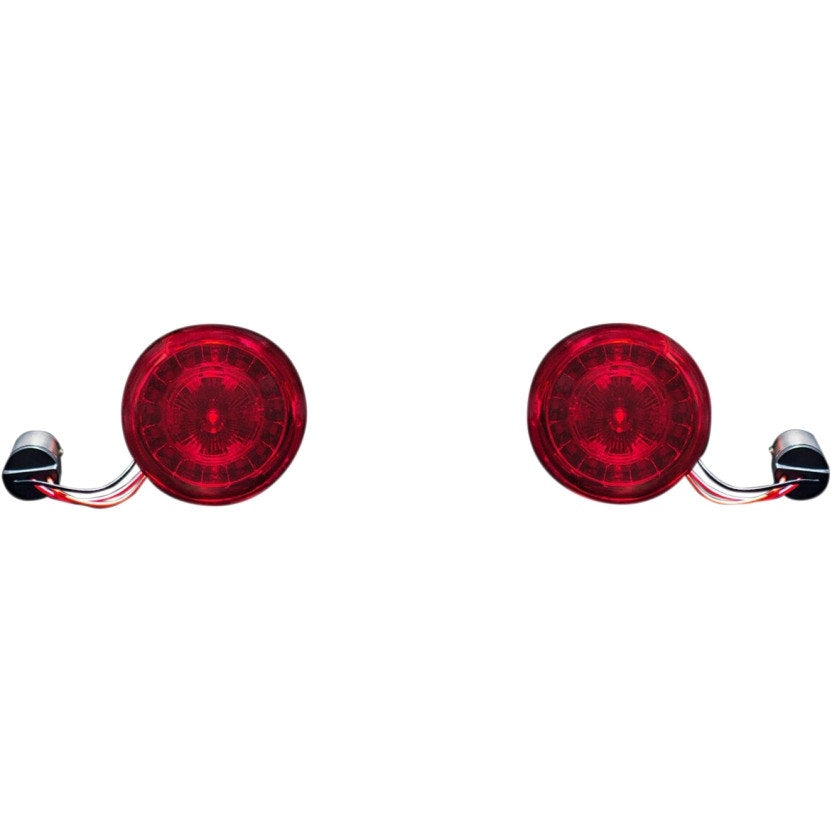 Custom Dynamics PROBEAM® 1157 Rear Turn Signals Dynamic Ringz w/ Red Lenses