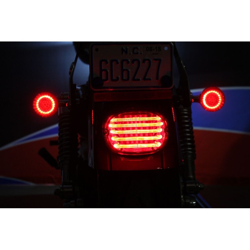 Custom Dynamics Tri-Glide Harley ProBEAM Low-Profile Tailight Smoked Lense
