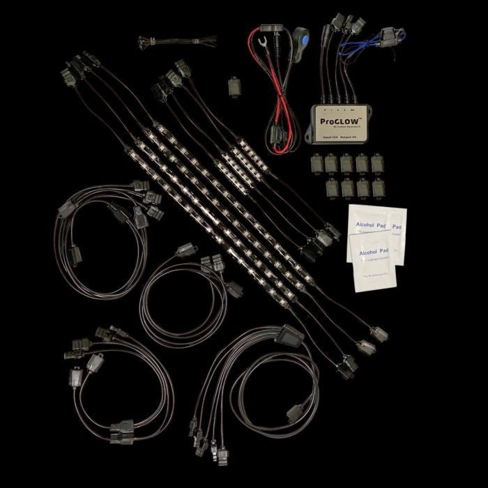 Custom Dynamics Engine & Ground ProGLOW Color Changing LED Accent Light Kit