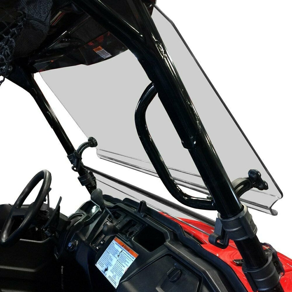 Spike PION10WS2000 D-2 Lexan Full Tilting Windshield Honda Pioneer 1000 16-Up