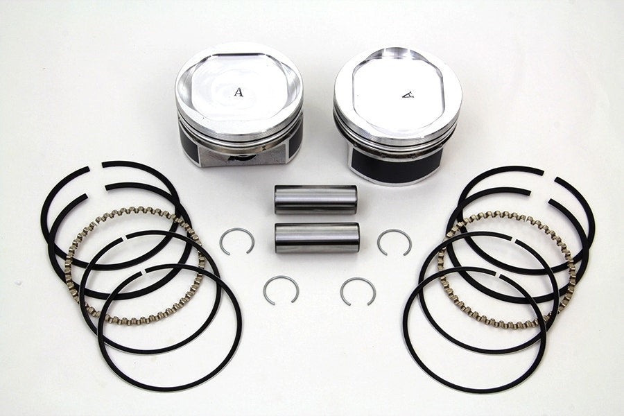 883cc to 1200cc Conversion Pistons Ring Kit Standard Bore 3.498" 86-19 Harley XL