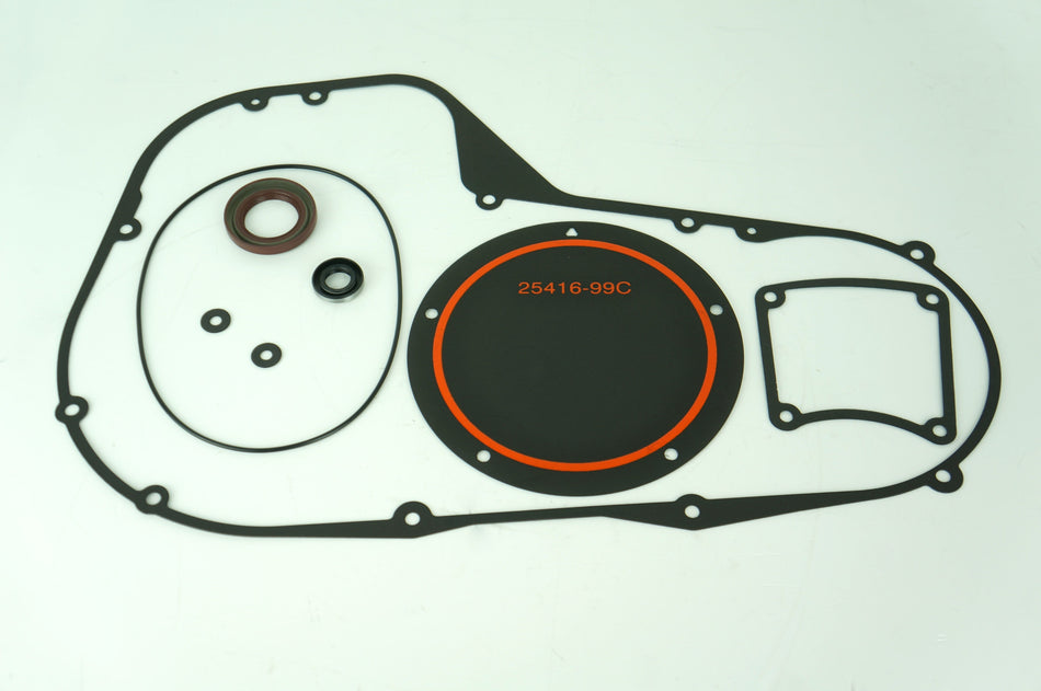 Cyco Primary Gasket Kit 99-06 Harley Touring Dresser Derby Inspection Seals