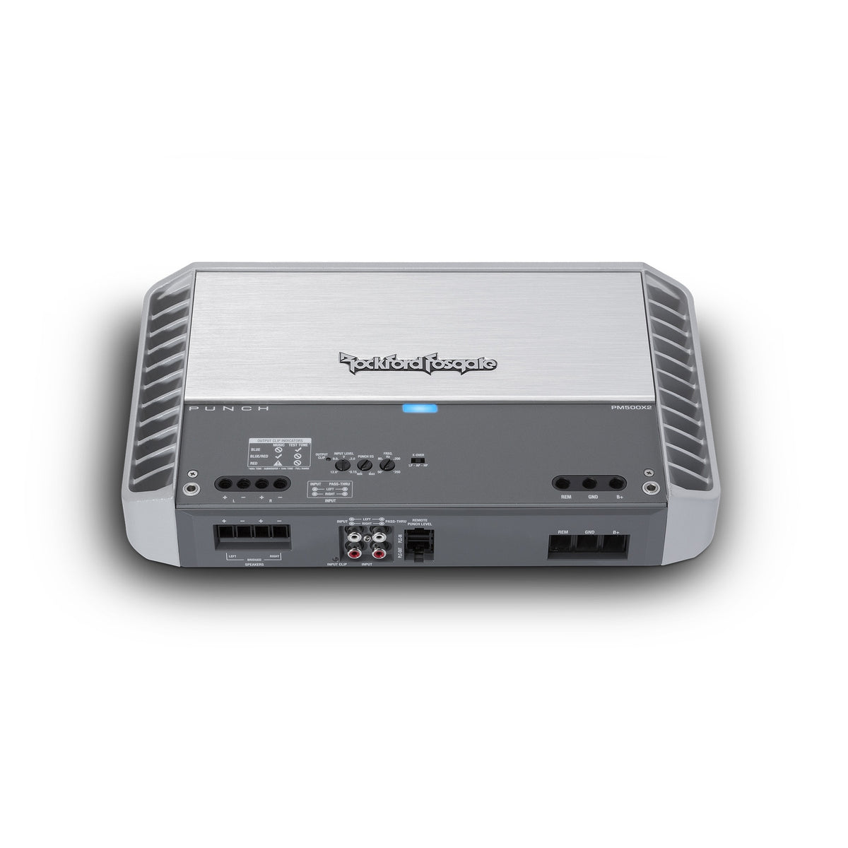 Purchase Rockford Fosgate PM500X2 Punch Marine 500 Watt 2-Channel Amplifier from Eastern Performance Cycles. Great prices and free shipping!