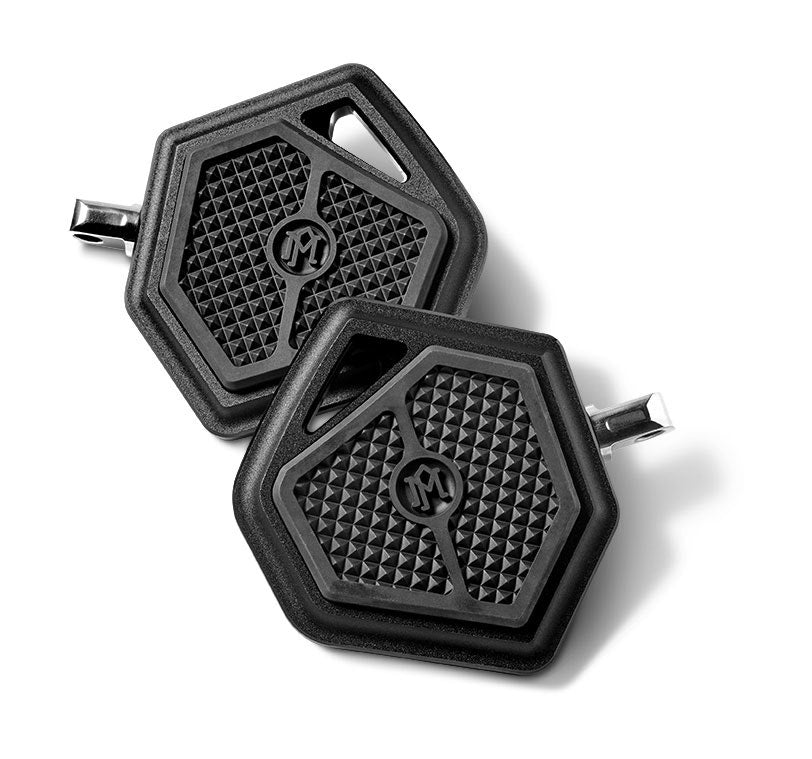 Performance Machine PM Superlight Black Ops Mini Floorboards Foot Pegs Harley