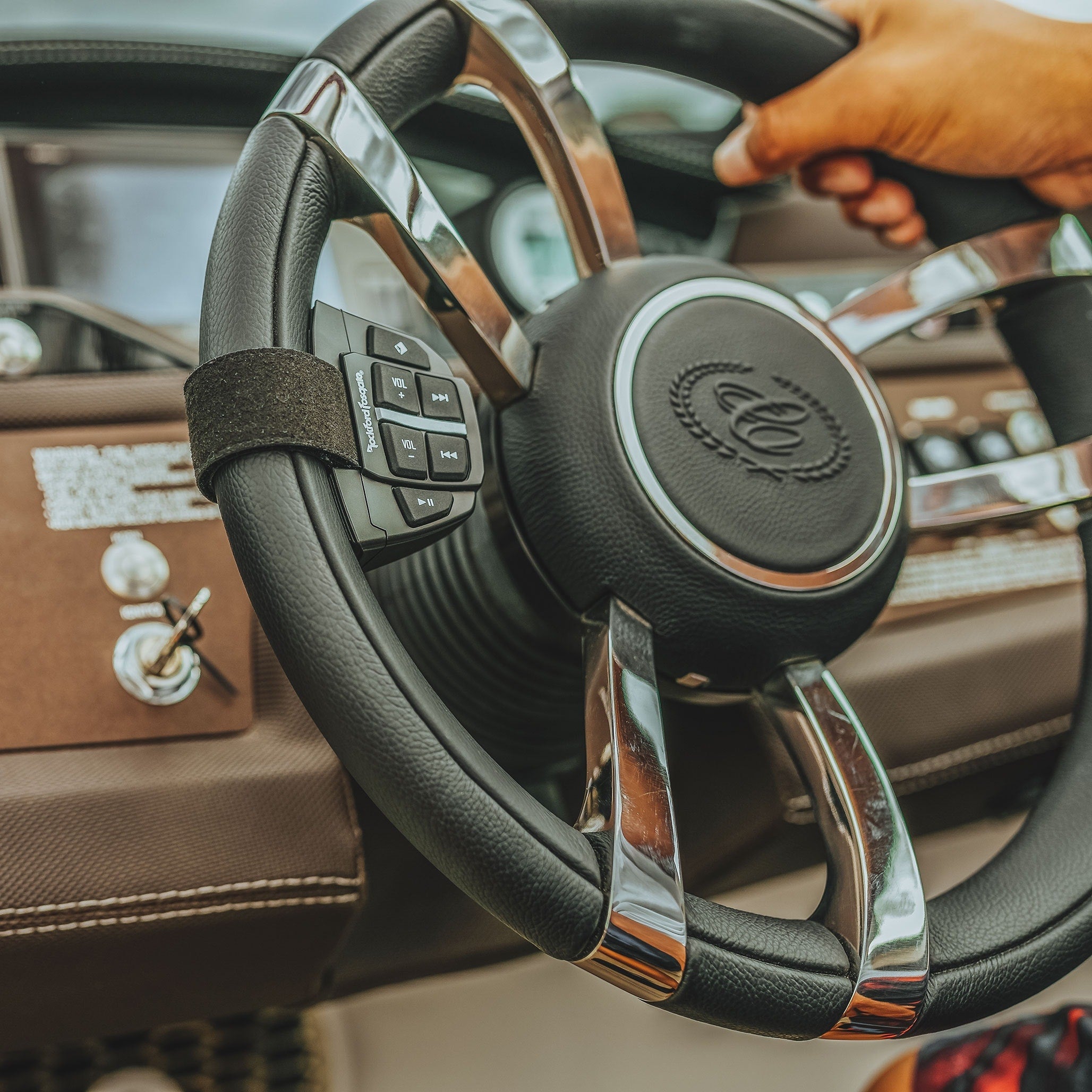 Purchase Rockford Fosgate PMX-BTUR Universal Bluetooth Remote from Eastern Performance Cycles. Great prices and free shipping