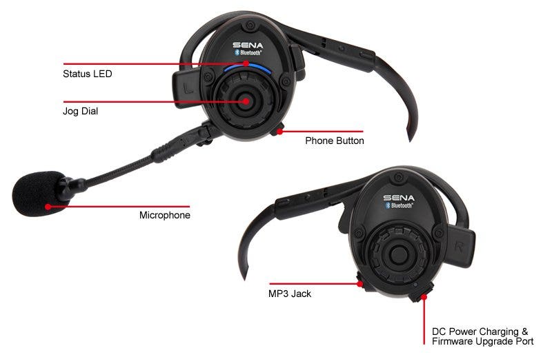 New Sena SPH10-10 Rugged Sporting Bluetooth 3.0 Stereo Headset & Intercom SPH10-10