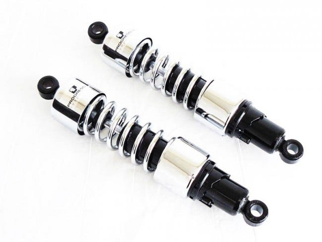 Progressive 412 Series 12.5" Chrome Standard Duty Shocks Harley Sportster 79-03
