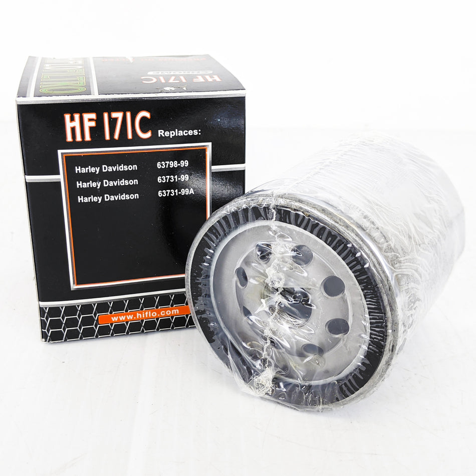 Tune Up Kit Chrome Oil Filter & NGK Spark Plugs Harley Twin Cam 99-16