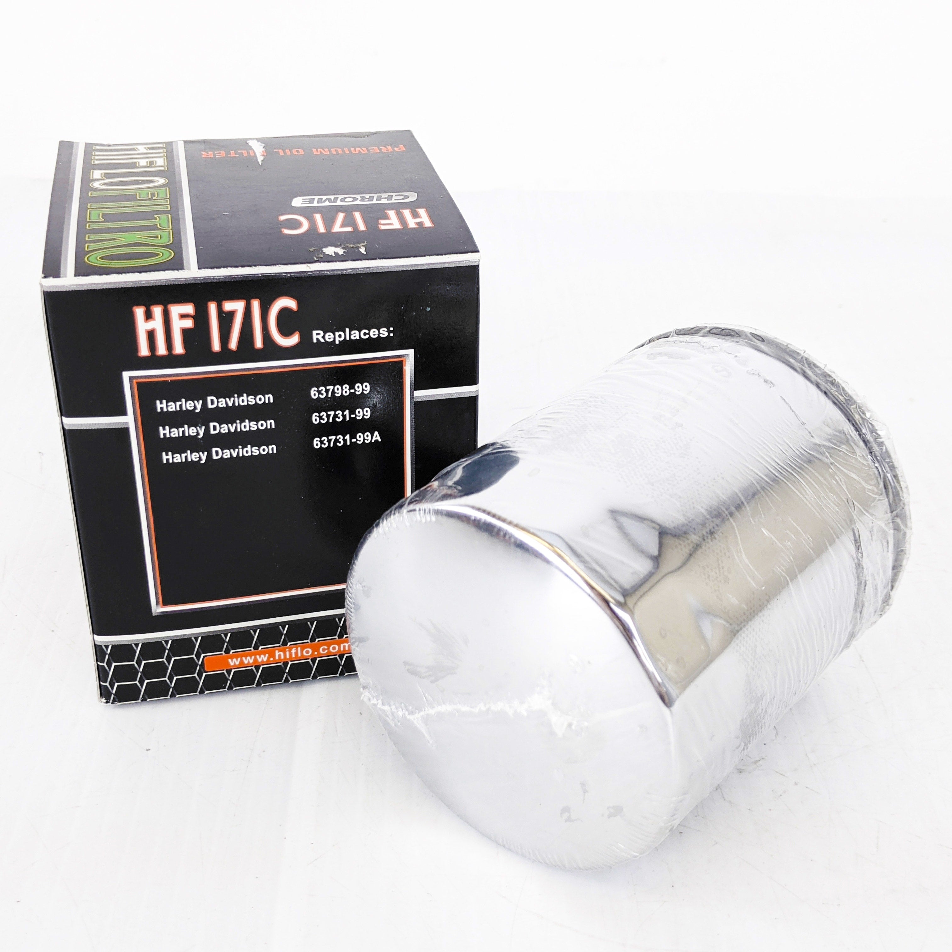 HiFloFiltro HF171C Set of 12 Chrome High Performance Oil Filter 99