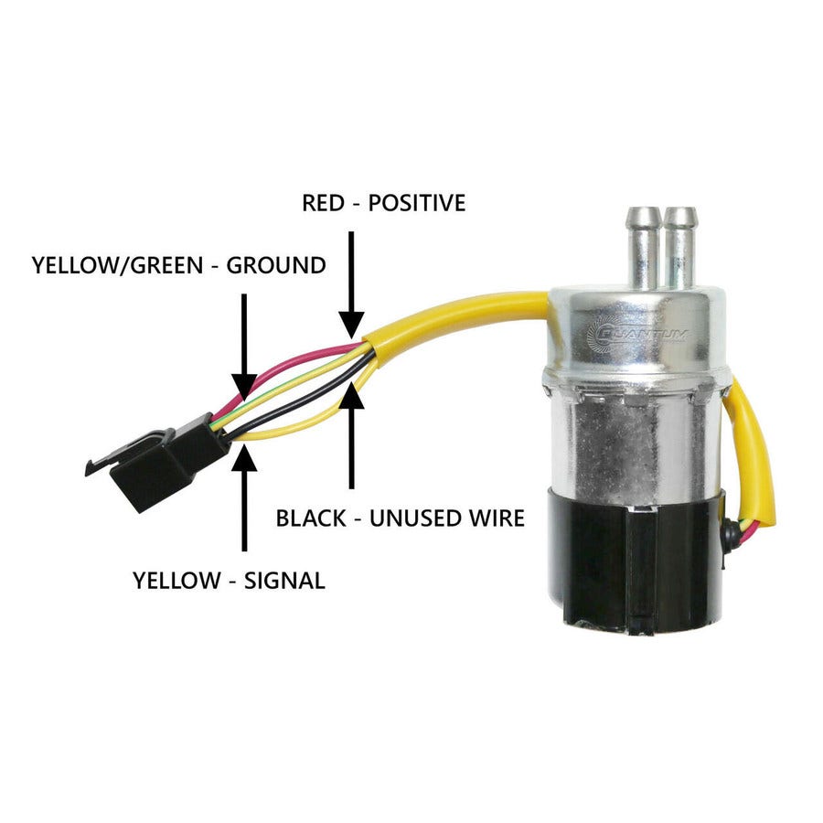 Quantum HFP-184 Electric Fuel Pump for Kawasaki Suzuki 88-07 OE