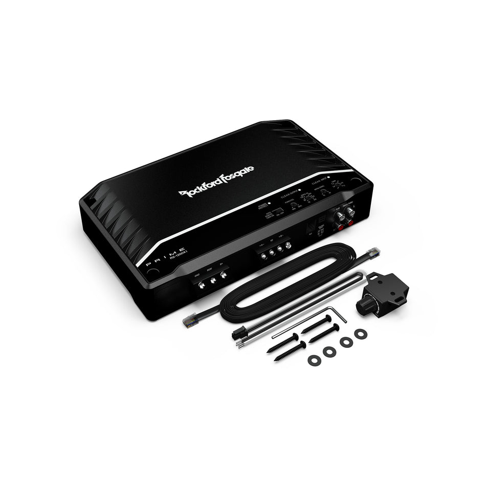 Rockford Fosgate R2-1200X1 Prime 1200 Watt Mono Channel Amplifier Universal Auto