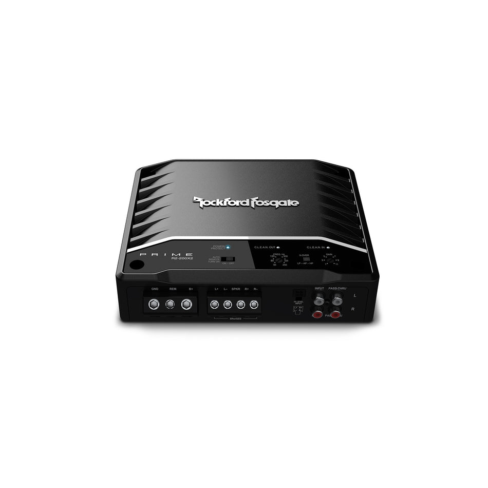 Rockford Fosgate R2-200X2 Prime 200 Watt 2-Channel Amplifier Universal Auto