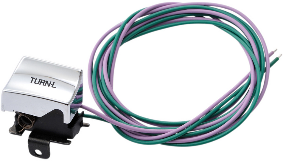 Replacement Left Turn Signal Switch Chrome For Harley-Davidson 1984-1995