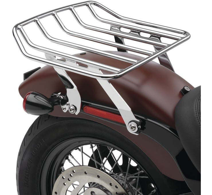 Cobra 602-2610 Chrome Big Ass Racks Detachable Luggage Carrier 18-19 Softail