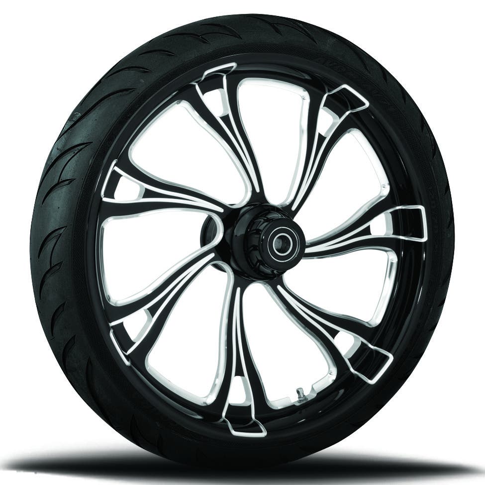 RC Components Eclipse Patriot Ranger 21" Wheel Tire & Rotors 08-16 FLH/T Dual Disc118E