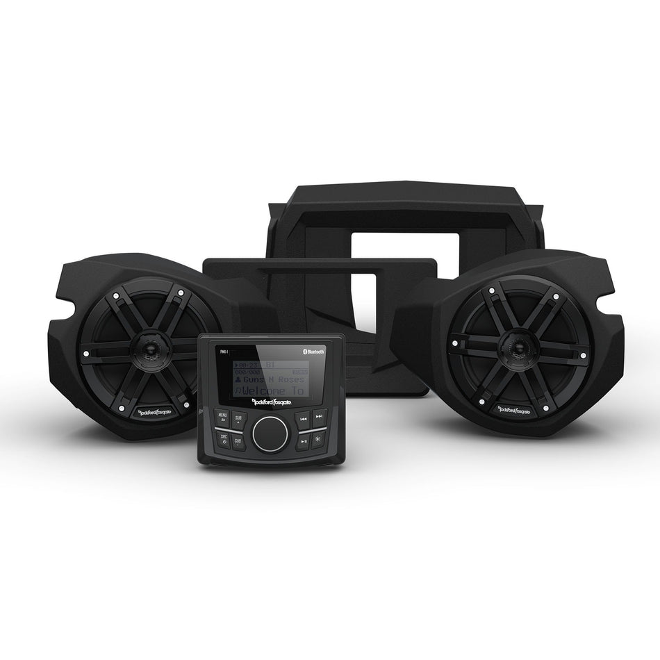 Rockford Fosgate PMX-1 Front Speaker Kit Polaris RZR Gen3 14-21 RZR14-STG1