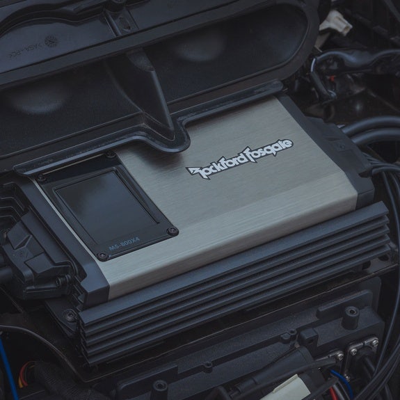 Rockford Fosgate GEN-3 Amp Install Wiring Mounting Kit 14-22 Harley Touring