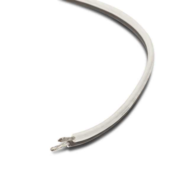 Rockford Fosgate 12 AWG Speaker Wire 250 Foot Spool Frosted Black/Silver RFW12-250