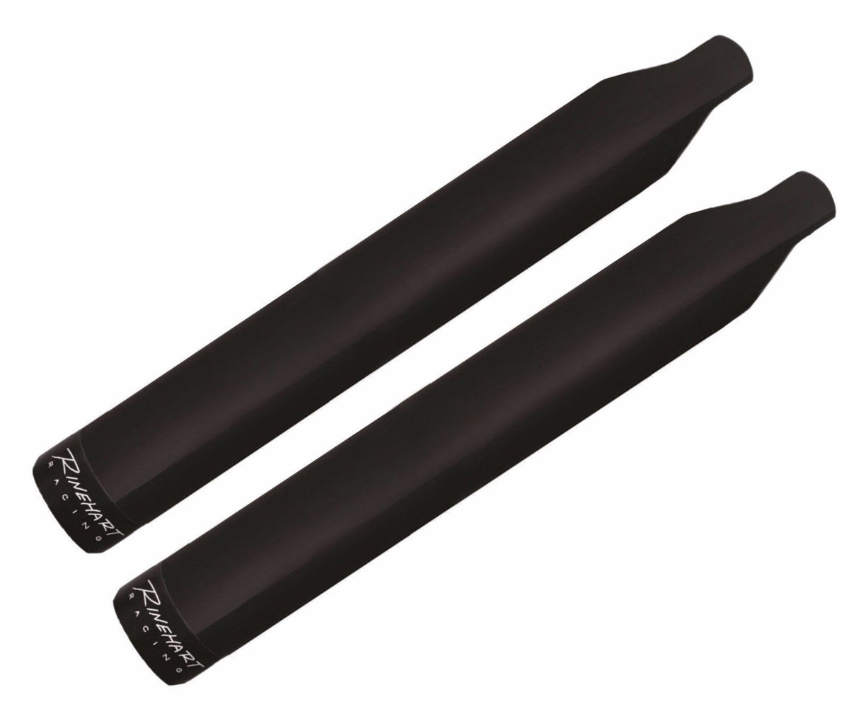 Rinehart 500-0503 Black 4" Slip-On Mufflers 2014-2018 Indian Chieftan Roadmaster