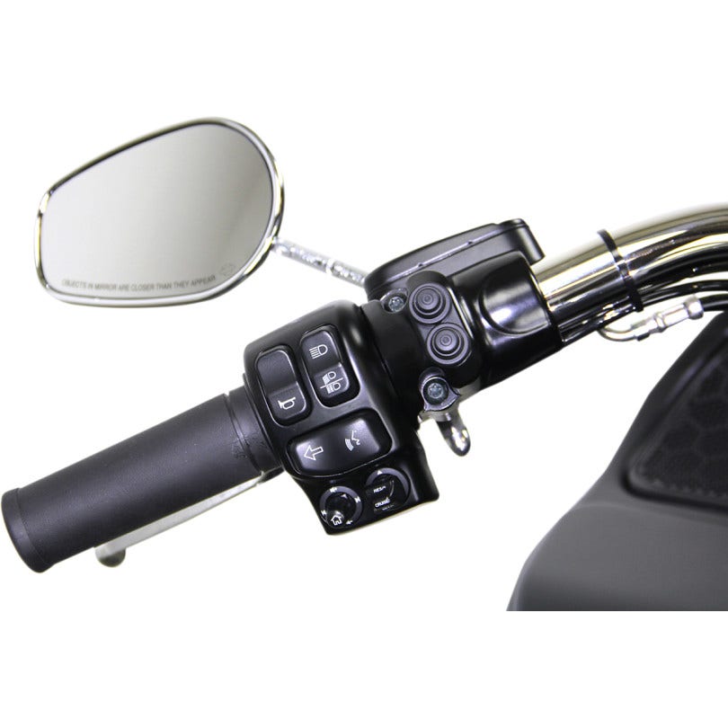 Legend Suspension Black Air Ride Rear 12" 13" AERO Shock Kit Harley 15-Up FLTR