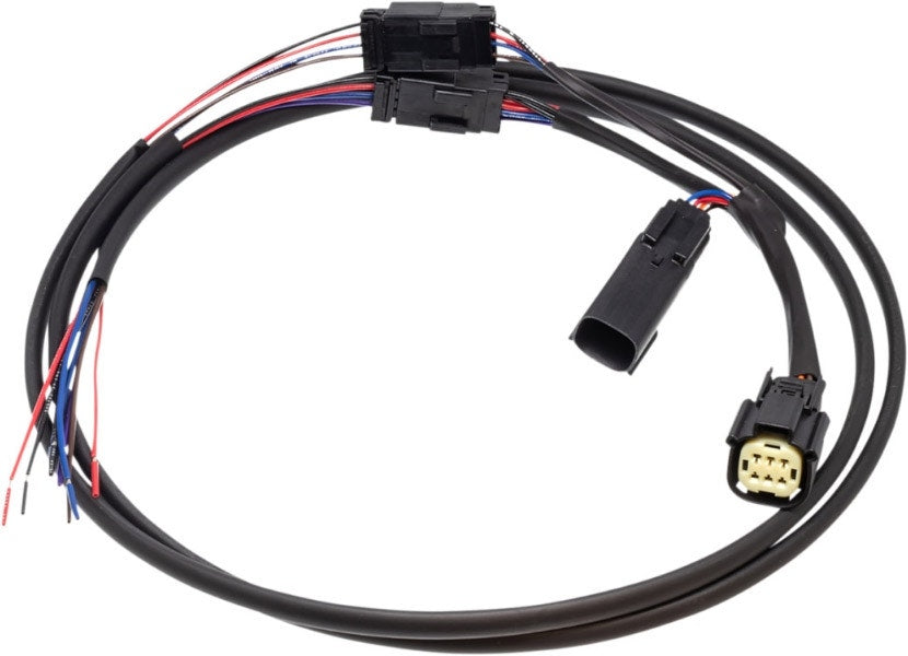 Namz N-RBTH-01 Rear Fender Lighting Harness 3-1 Bullet LED Harley 10-13