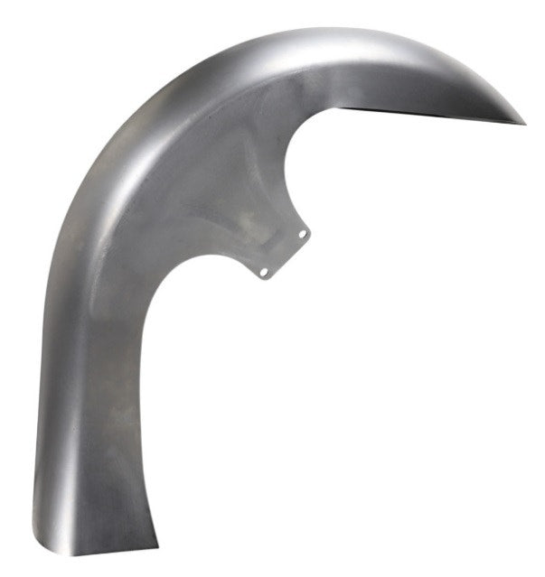 Russ Wernimont RWD Steel Flat Back 6.5" Front Fender 30" 47° Rake Harley FL 14-20