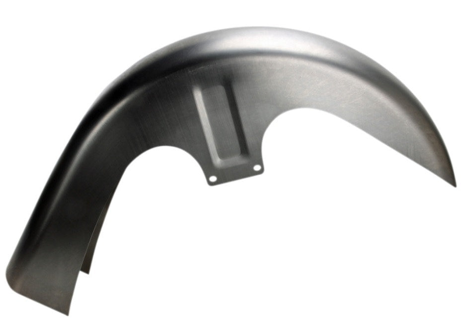 Russ Wernimont RWD Steel Flat Back 6" Front 26" 44° Rake Fender Harley FL 94-13
