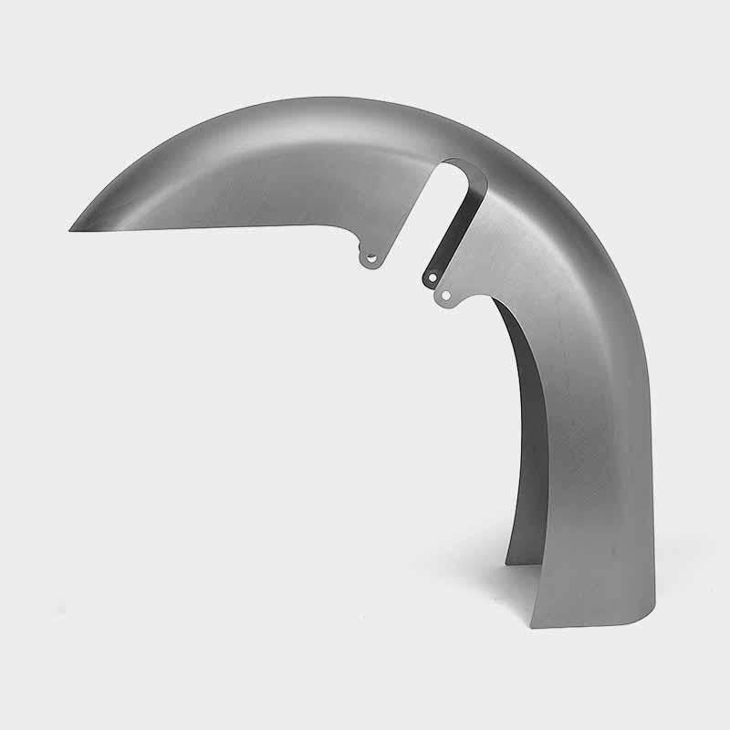 Russ Wernimont RWD 50260 18" Front Wrapper Fender Easy 8 Flatback Wide 14-23 Harley