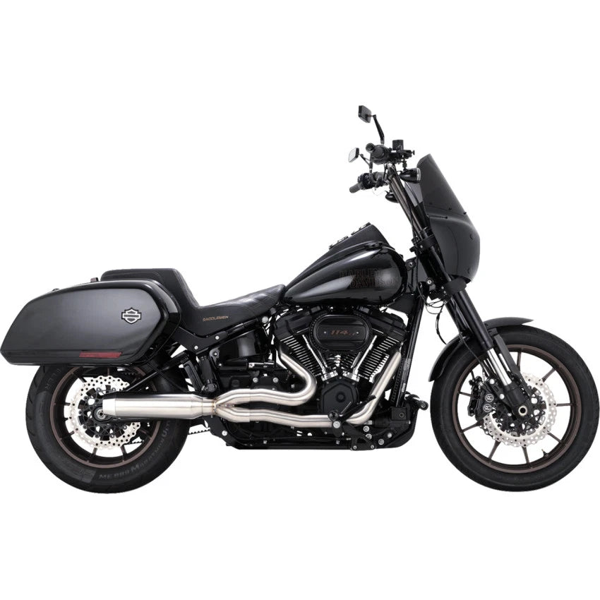 Vance and Hines 27348 2-into-1 Gaslighter Exhaust System Harley M8 Softail