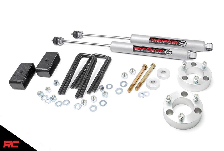 Rough Country 74530 3" Lift Kit 05-Up Toyota Tacoma N3 Shocks Suspension TRD SR5