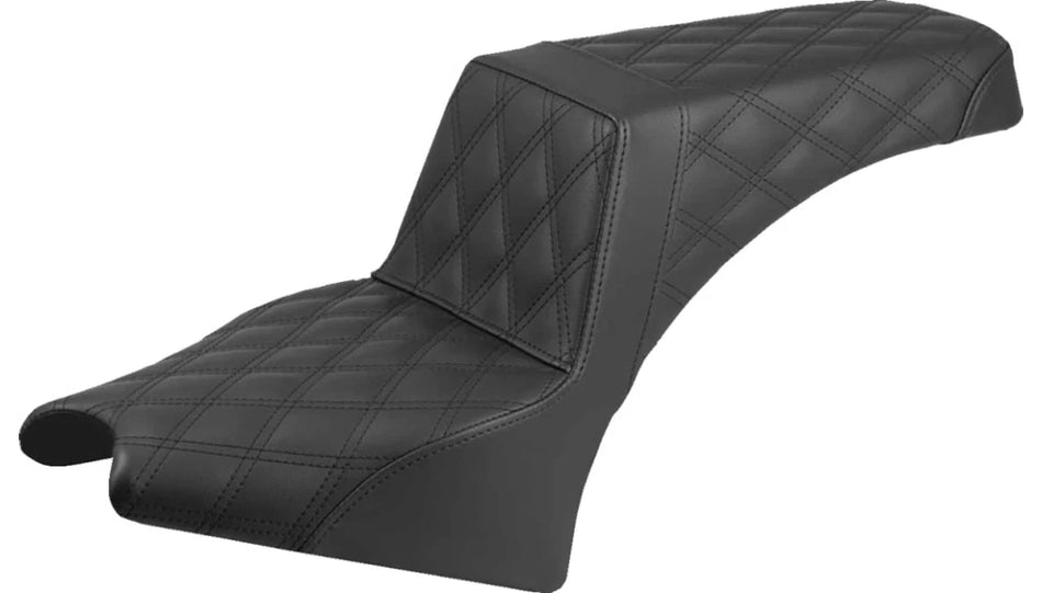 Saddlemen - Step-Up Seat Full Lattice Stitch Black for '25-'26 Indian Scout