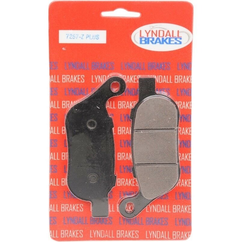 Lyndall Racing Rear Brake Pads Z-Plus for '08-13 Harley Dyna S/T