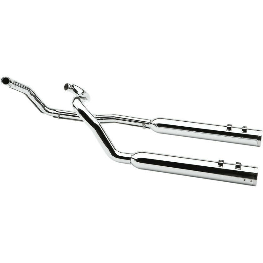 Cobra USA Chrome True Dual Headers Head Pipes for Harley Touring