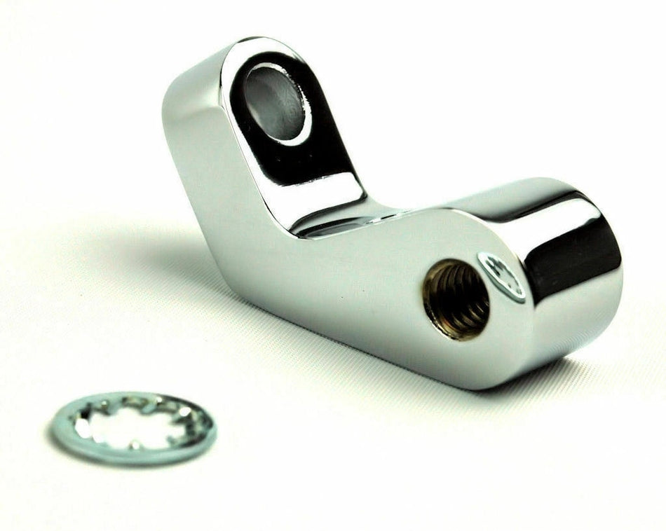 V-Twin Chrome Extended Headlight Mount Harley Softail Springer Bobber Chopper