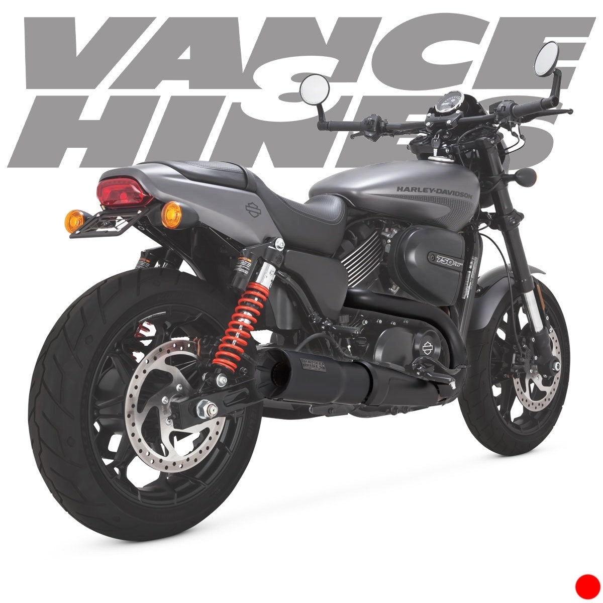 Buy Vance & Hines 47943 Black Hi Output 4" Slip-Ons Mufflers 15-19 Harley Street 750 18011233 47943 1801-1233 from Eastern Performance Cycles. Great prices and free shipping!