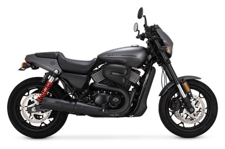 Buy Vance & Hines 47943 Black Hi Output 4" Slip-Ons Mufflers 15-19 Harley Street 750 18011233 47943 1801-1233 from Eastern Performance Cycles. Great prices and free shipping!